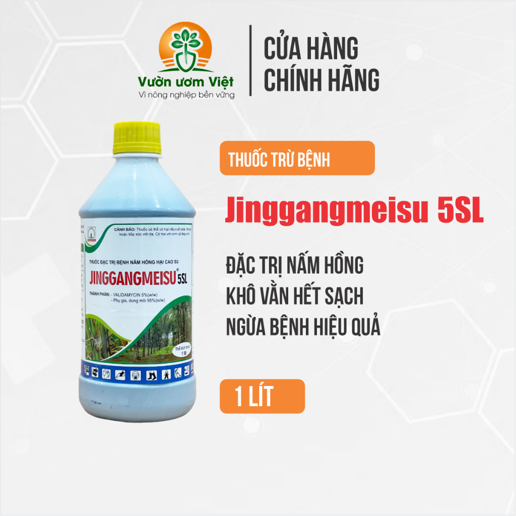Thuốc trừ bệnh nấm hồng Jinggangmeisu 5SL - ngăn ngừa các loại nấm bệnh phổ rộng khác