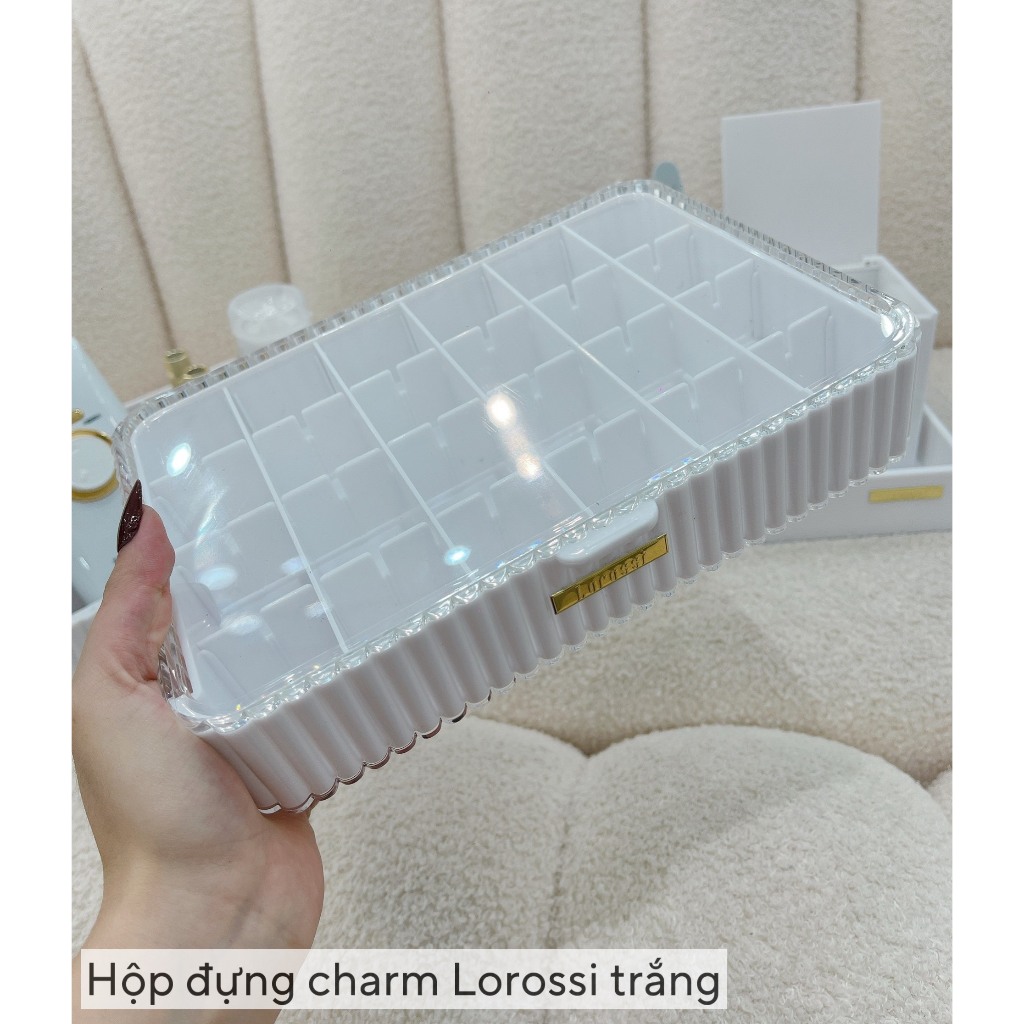 Khay đựng charm đá, Hộp đựng charm đá. phụ kiện nail chính hãng