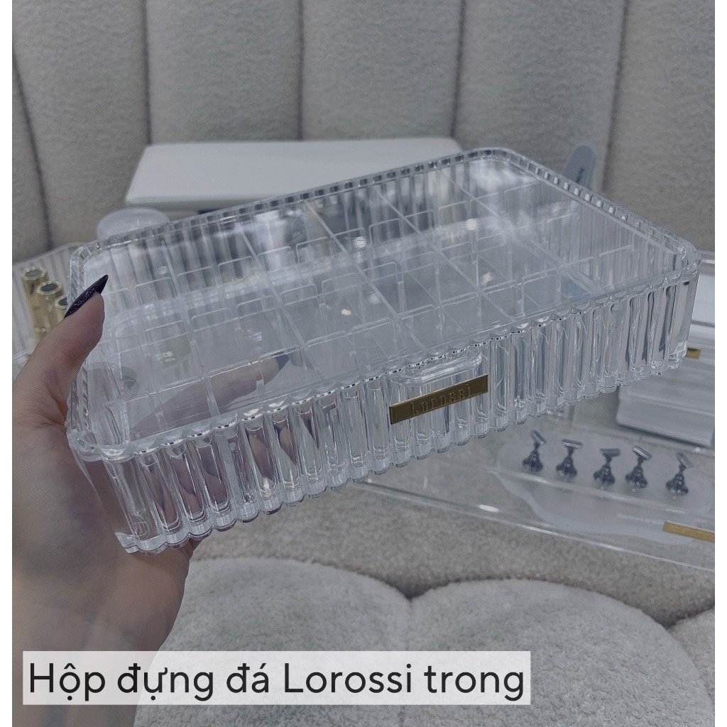Khay đựng charm đá, Hộp đựng charm đá. phụ kiện nail chính hãng