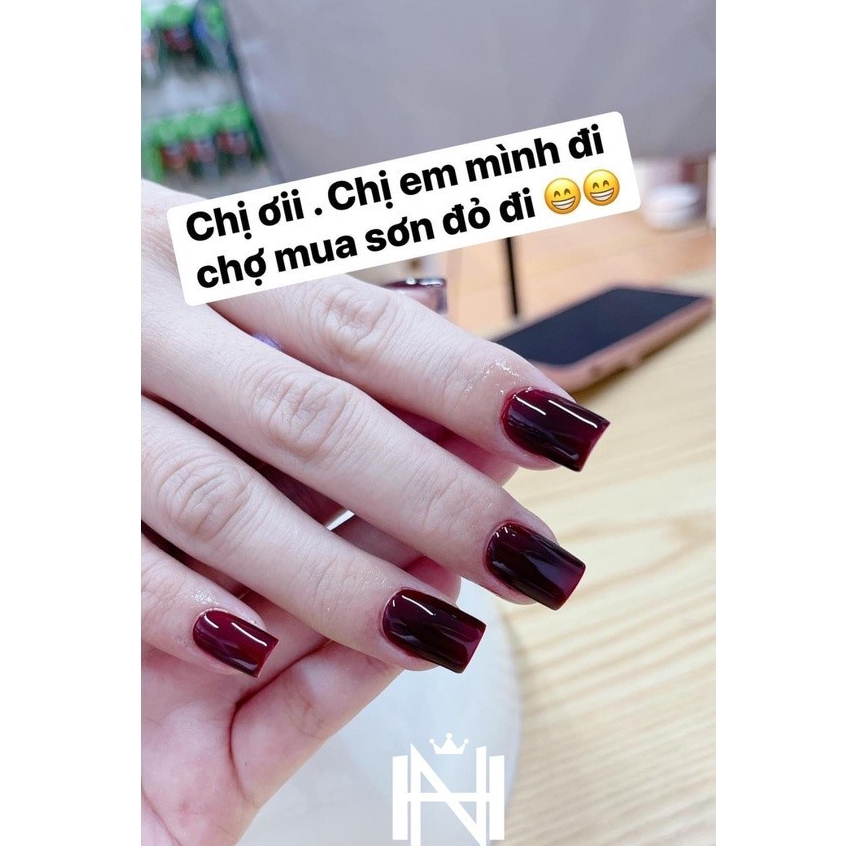 Sơn đỏ rượu vang annies, sơn đỏ rươu vang cao cấp, sơn Thạch đỏ rượu vang, đỏ bóng kính