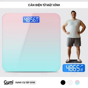Cân Sức Khoẻ Điện Tử Thông Minh, Mặt Kính Cường Lực, Nhiều Màu Sắc - CanSucKhoe02