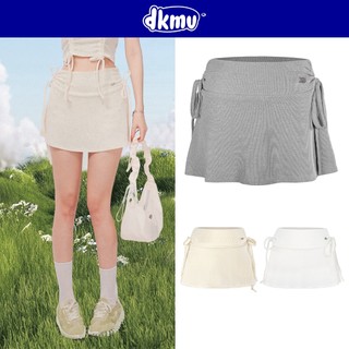 Chân váy chữ A ngắn DKMV thắt nơ màu be, xám, trắng Beatrix Skirt | K-V1