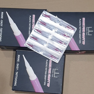 -Đầu Ghép Màu Hồng Nhãn Hiệu Cá mập Shark-Tip dùng cho Máy Xăm Pro, hàng Hot hiếm có khó tìm