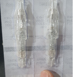 -1 hộp kim TRẮNG (10 cái) size 0.25, 0.30 Kim máy Blackpeal Black pearl 3 đóng vỉ đóng hộp xịn xò