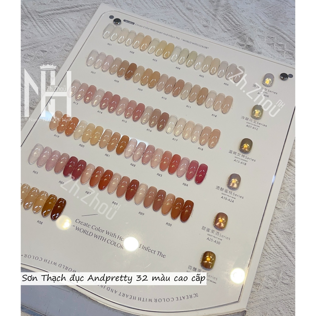 Sơn thạch đục And pretty, thạch đục cao cấp, sơn thạch hottrend 2025, sơn thạch sữa chua đục cao cấp