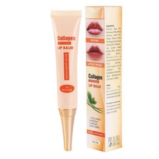 -Dưỡng Collagen lip balm kích màu cho môi sau phun xăm