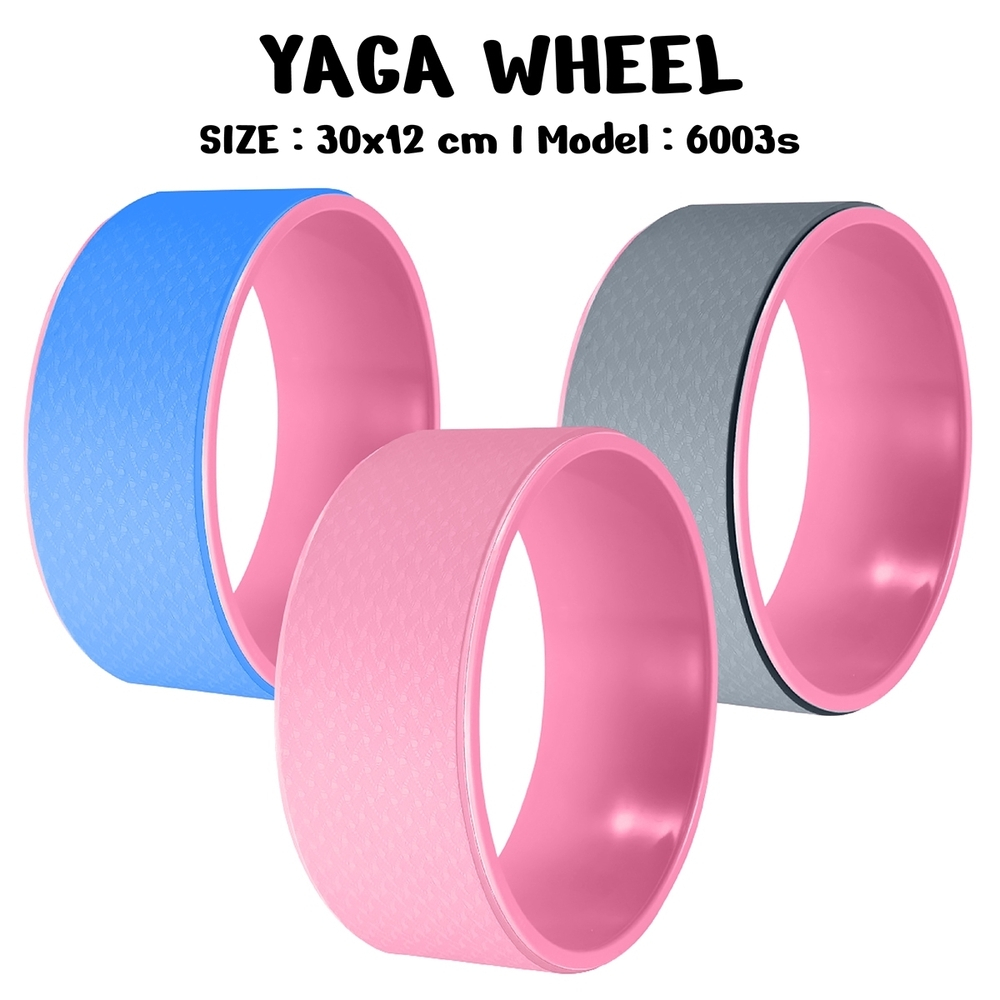 Ảnh BG Vòng Tập Yoga, Vòng Yoga Nhựa ABS 30X12CM Tập Lưng Cao Cấp- Yoga Wheel 1