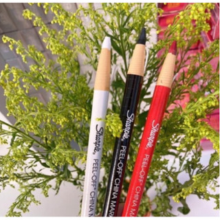 -Chì đá Sharpie (saphia) màu TRẮNG vẽ khung môi, khung mày phun xăm