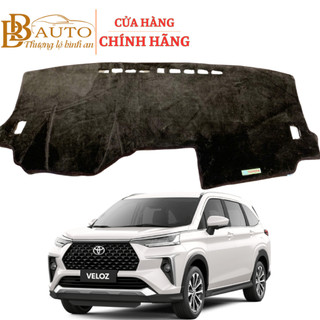 Thảm Taplo Ô Tô TOYOTA VELOZ, AVANZA Tuyết Nhung Cao cấp 3 lớp chống nắng, nóng, bảo vệ xe mọi thời tiết