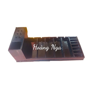 Khay gỗ đựng tông đơ 4 màu  kích thước dài 58cm rộng 25cm cao 16cm