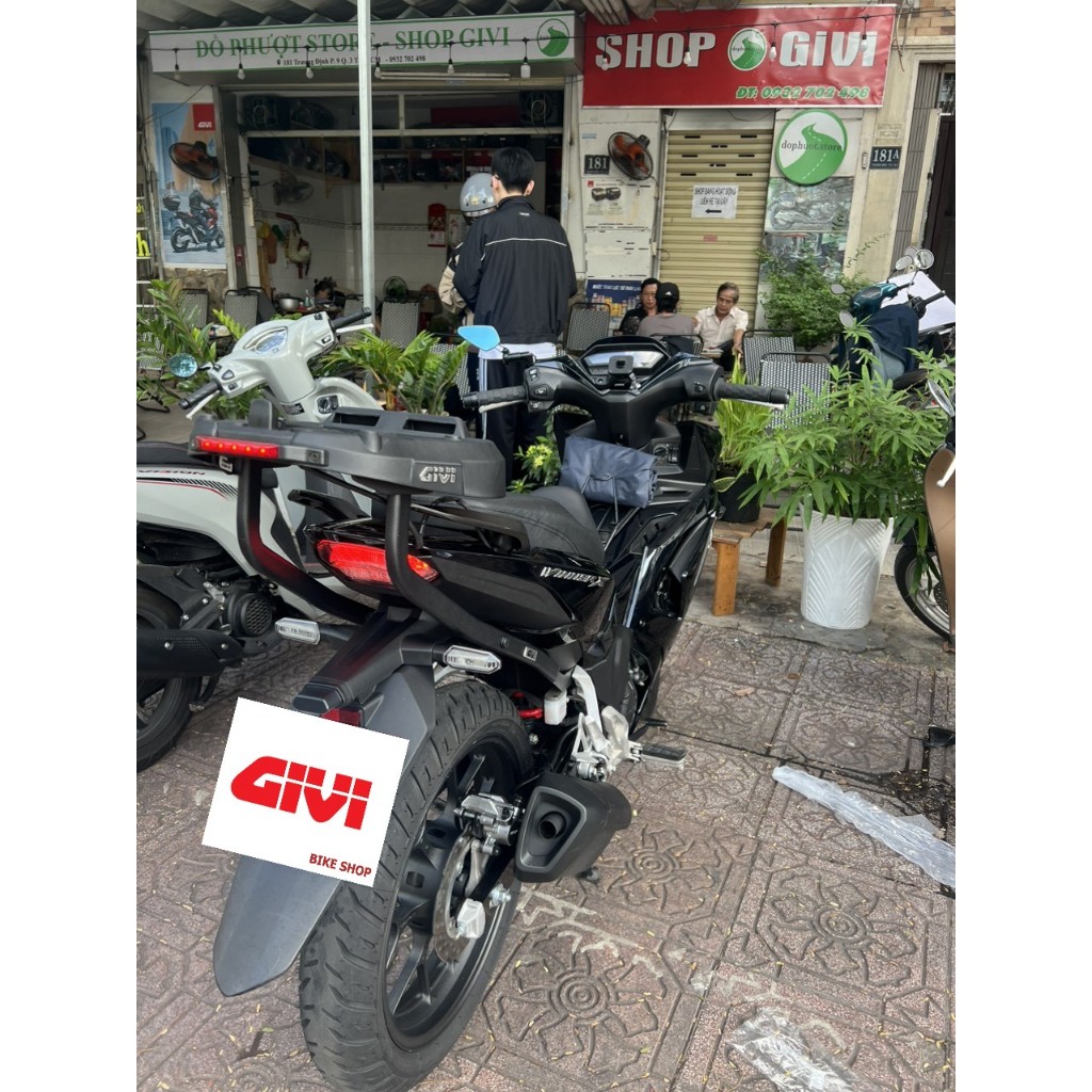 Baga chịu lực HRX Givi WINNER 150 V1 V2 V3 - Chính hãng Givi