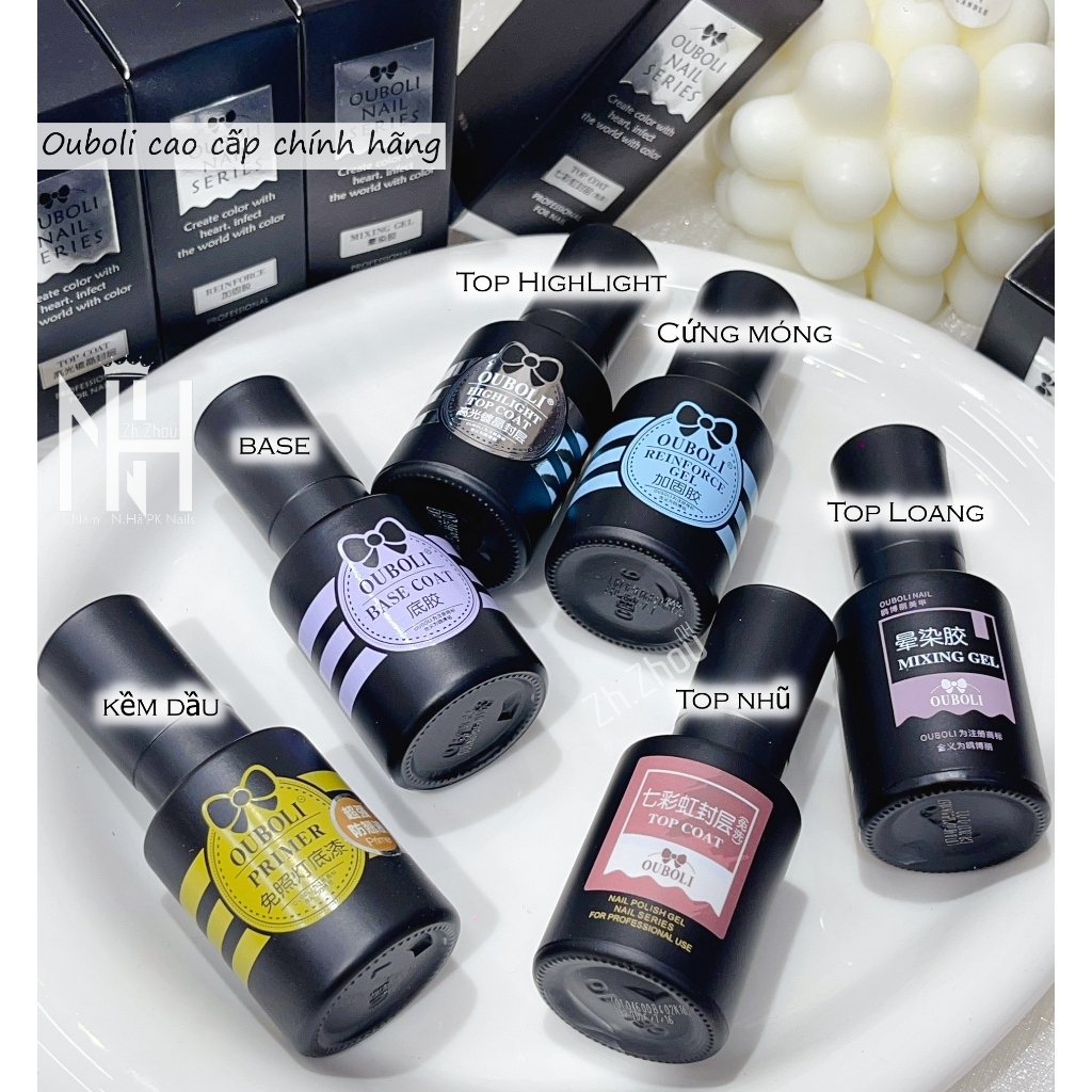 Base Top Cứng Móng Ouboli, Base top ouboli chính hãng