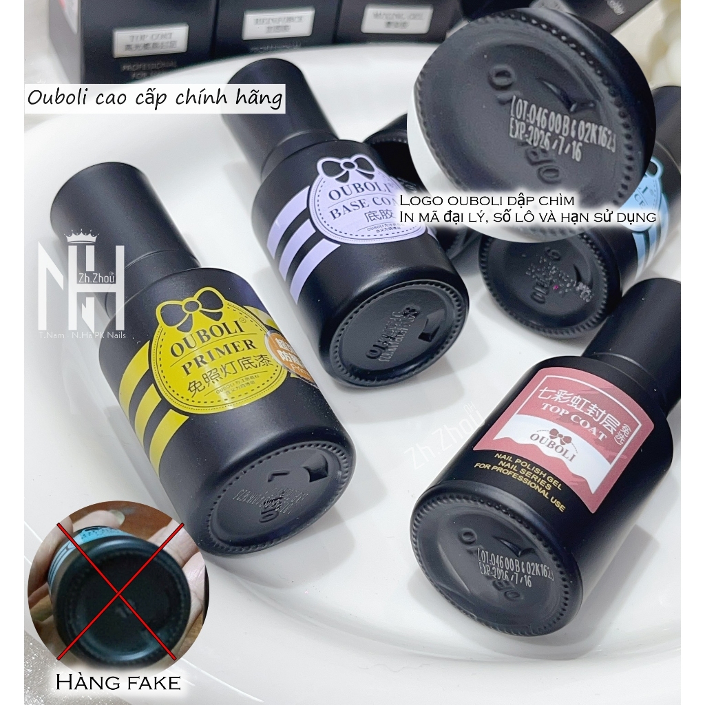Base Top Cứng Móng Ouboli, Base top ouboli chính hãng