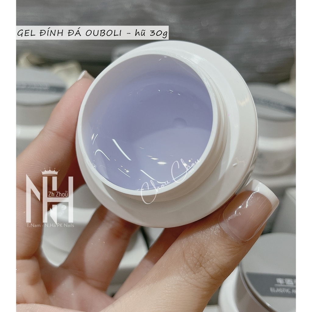 Gel đính đá ouboli hũ 30G ,gel đính đá ouboli 12G Gel đính đá charm ouboli , gel đính đá chính hãng ouboli