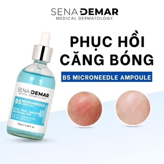 Serum B5 Senademar Microneedle Ampoule Cấp Ẩm Phục Hồi Sáng Da 100ml - Bebeau