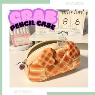 Túi Đựng Bút Con Cua Mềm Mịn Joy Office (Pencilcase)