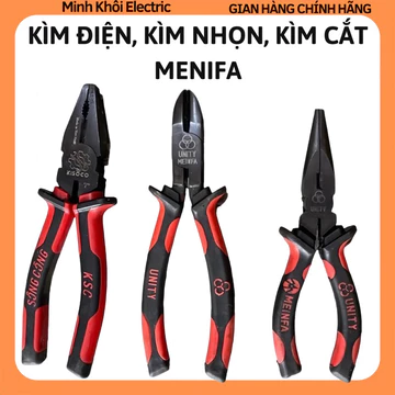 Kìm điện,kìm nhọn,kìm cắt Menifa,kìm đa năng,kềm điện,kềm nhọn,kềm cắt,kìm Unity,kìm cắt dây điện,kìm chuyên dụng,kìm mỏ