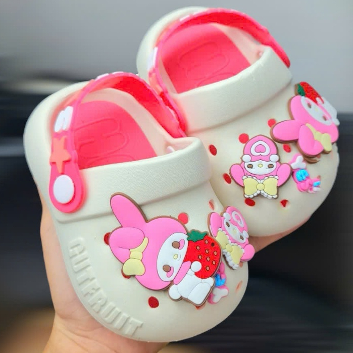 Dép sục bảo vệ mũi chân cho bé gái hình thỏ Melody siêu dễ thương Shark