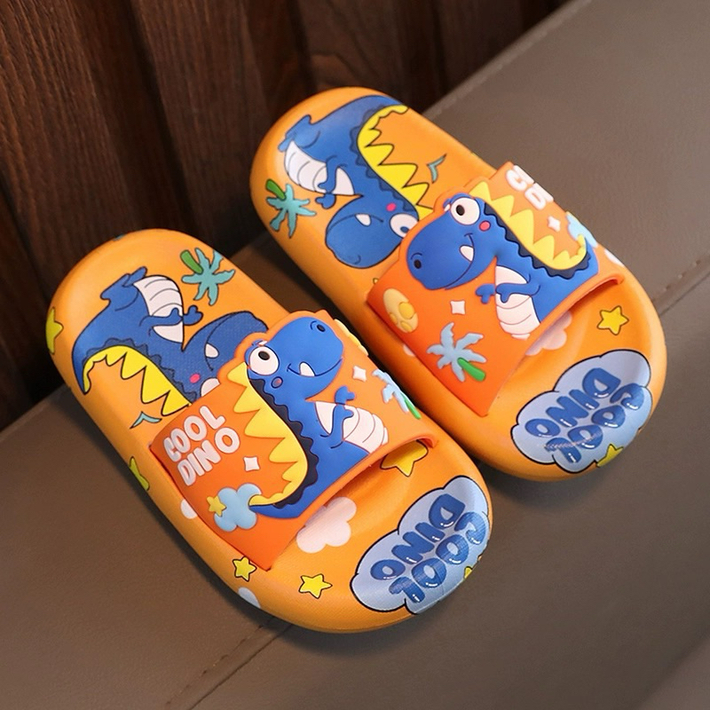 Dép bánh mì hoạt hình khủng long dino siêu mềm và dễ thương cho mùa hè vui vẻ của bé trai mềm mượt