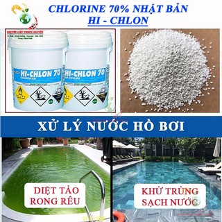 Clo Nhật Bản NIPPON 70%, Tấy Rêu,Tảo, Xử Lý Nước Hồ Bơi, Khử Trùng Nhà Cửa, Gói Chiết Lẻ 1kg