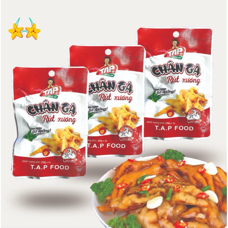 combom 200 cái chân gà rút xương táp | Shopee Việt Nam