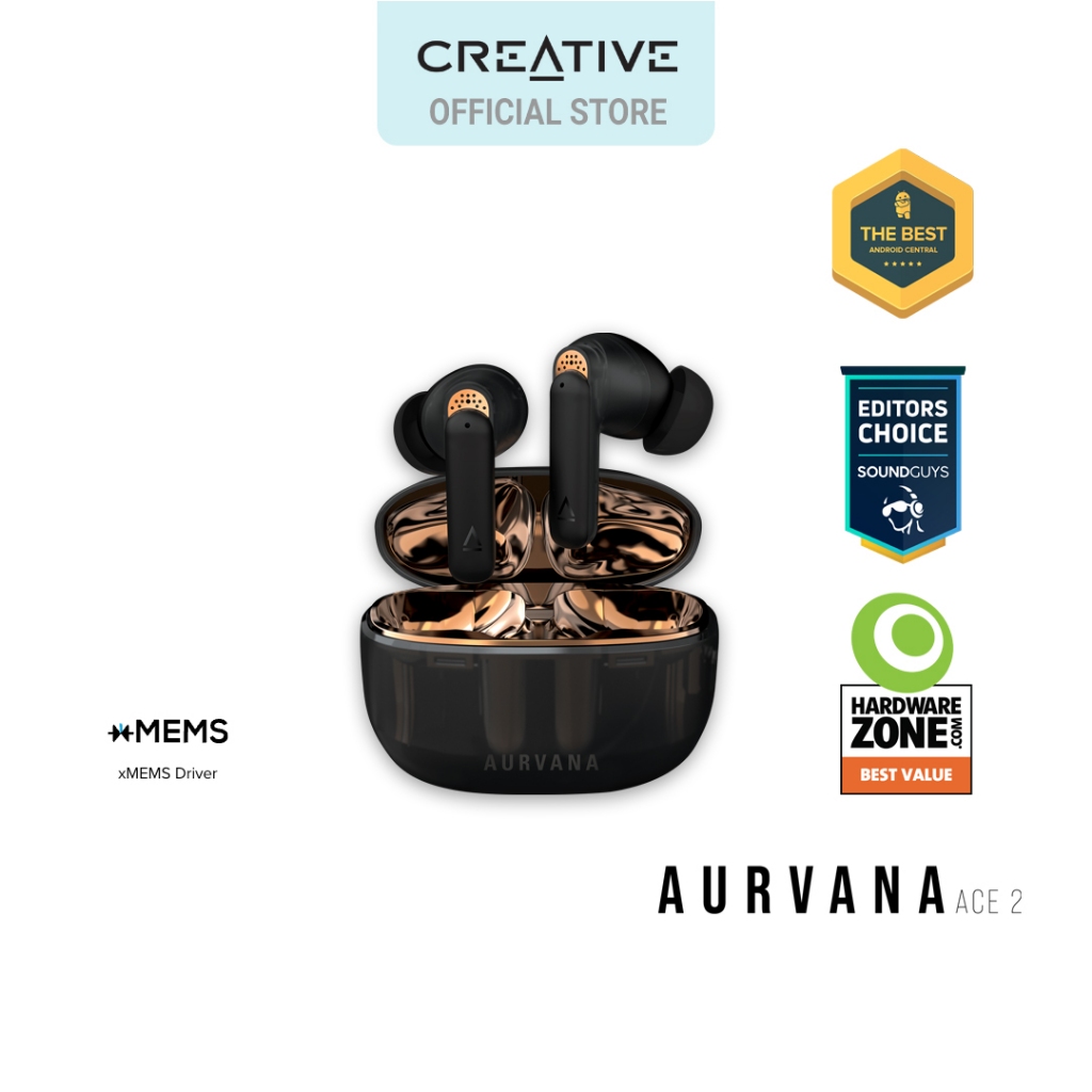 Tai nghe In-ear TWS Creative Aurvana Ace 2 Bluetooth LE Audio, aptX ...