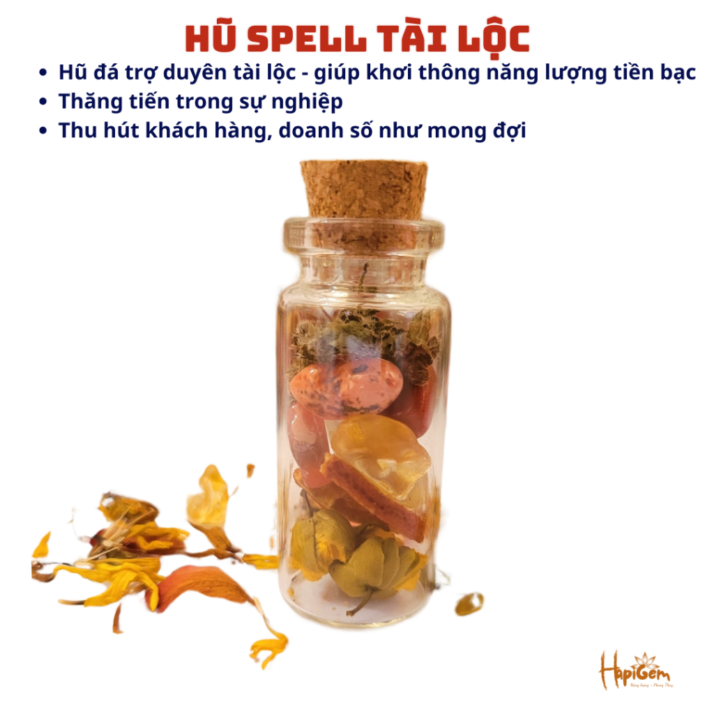Spell jar- lọ manifest tình duyên, sự nghiệp, tài lộc, học tập thi cử may mắn