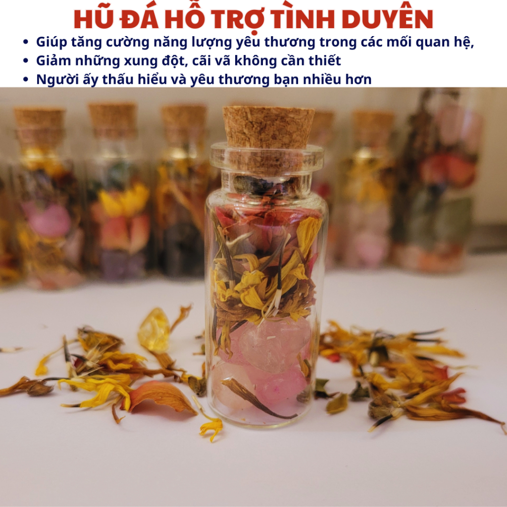 Spell jar- lọ manifest tình duyên, sự nghiệp, tài lộc, học tập thi cử may mắn