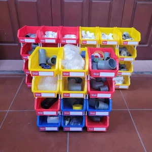 Khay Linh Kiện nhỏ A5 kèm chân nối đựng phụ tùngxe máy ốc tán, kim khí ,điện nước