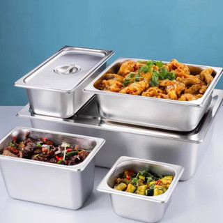 Nắp khay đựng thạch topping trà sữa chất liệu inox nhiều kích thước Chubby Chef