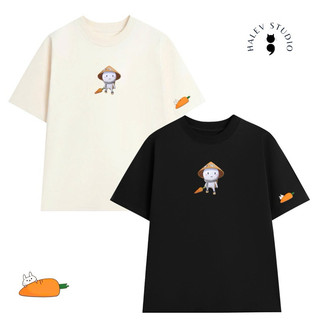 Áo thun UNISEX OVERSIZE form rộng nam nữ in hình THỎ 7 MÀU SLIM chất Cotton mềm mịn
