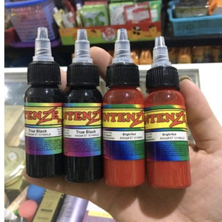 -Mực tập phun xăm Intenze 30ml dành cho người học xăm để luyện tập hàng ngày tiết kiệm, siêu rẻ