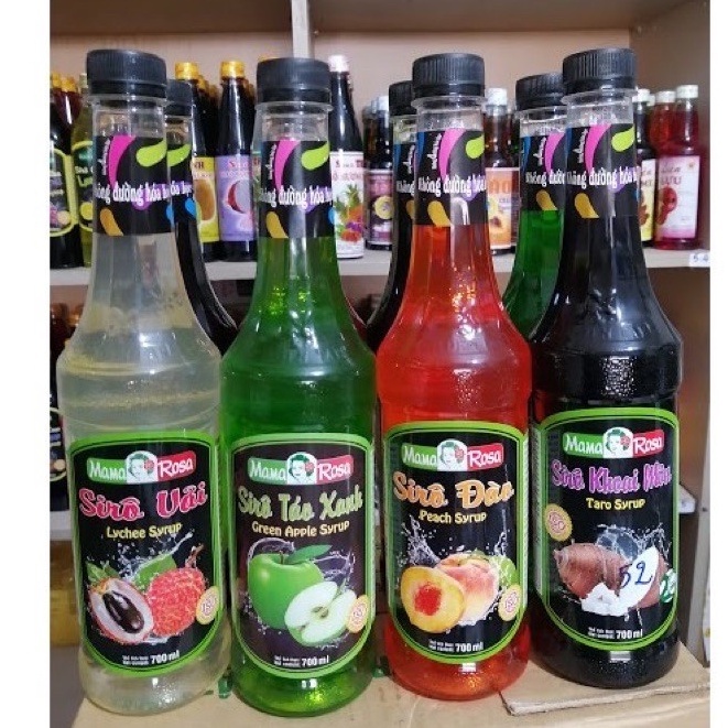 Siro Mama Rosa Đủ Vị 700ml (Syrup Golden Farm 700ml) | Shopee Việt Nam