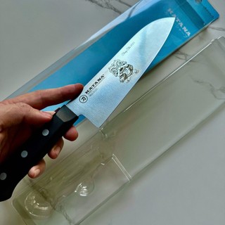 Dao bếp thái đa năng cao cấp Santoku KATANA Basic cán nhựa thép không gỉ - phiên bản Trung thu 2024