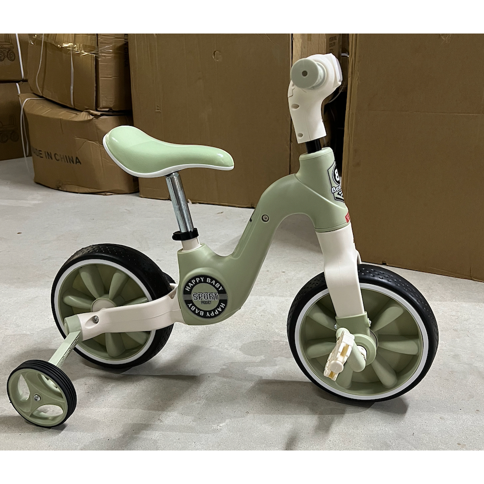 Xe đạp ba bánh chòi chân thăng bằng 188 BABY cho trẻ em đa năng 3in1 có đèn nhạc cao cấp