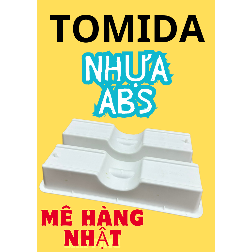 CHÂN KE ĐUÔI NÓNG NHỰA ABS TOMIDA  siêu bền bỉ - cứng cáp GIÁ RẺ ( 1 cặp )