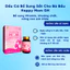 Viên Uống Dầu Cá Bổ Sung Sắt Cho Bà Bầu Happy Mom GH Hỗ Trợ Bổ Sung Vitamin Và Khoáng Chất An Toàn Hiệu Quả Hộp 30 Viên