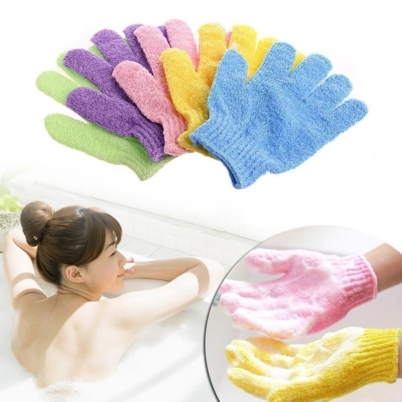 [auth] Găng tay tẩy tế bào chết chống trượt dưỡng ẩm cho da khi tắm- 1 chiếc [Hot]