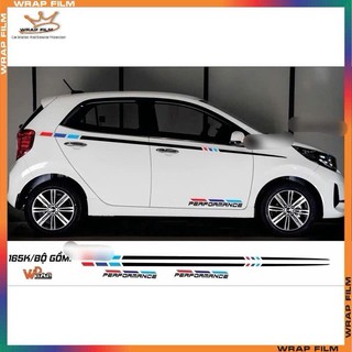 Decal tem xe ôtô ( TẶNG gạt dán)