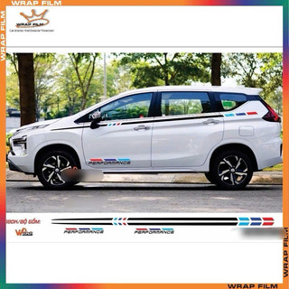 Decal tem xe ôtô ( TẶNG gạt dán)