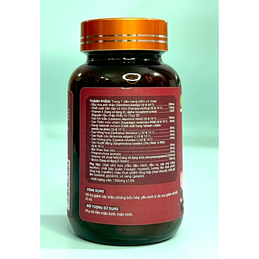 Viên Tố Nữ Sắc Xuân GH Gia Hưng Hỗ Trợ Sức Khỏe Tăng Cường Nội Tiết Tố Nữ Cho Phái Đẹp Hộp 30 Viên