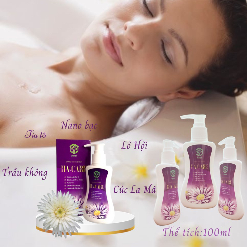 Dung Dịch Vệ Sinh Phụ Nữ Hacare Làm Sạch Nhẹ Nhàng Giảm Mùi Duy Trì Độ Ẩm Cho Da Thơm Thoáng