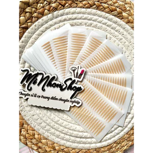 Set 5 tờ gồm 200 Miếng dán kích mí vân lưới siêu chắc không cần keo