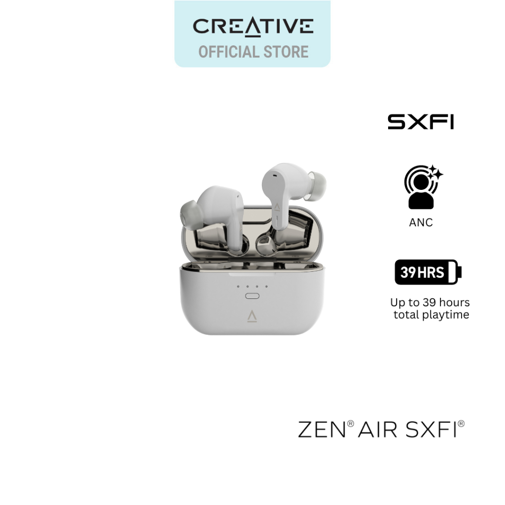 Tai nghe In-ear TWS Siêu nhẹ Creative Zen Air SXFI với công nghệ Super ...