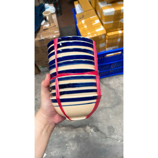 Chén Ăn Cơm Bắt Chỉ Xanh Nam Bộ Size 11cm - Hàng Đẹp Không Chấm Chân - Gốm Xưa Cho Người Hoài Niệm - Gốm Lái Thiêu