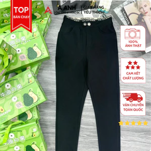 Quần Bơ 635. Cạp thấp Viền Chữ. Co Giãn 4 Chiều, Dễ Mặc Đồ Siêu Đẹp
