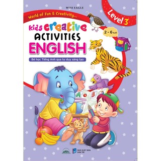 Sách - Bé Học Tiếng Anh Qua Tư Duy Sáng Tạo - Combo 4 Quyển