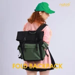 Balo chống nước du lịch thương hiệu NATOLI chất vải canvas nhiều ngăn cao cấp BST FOLD BACKPACK B10 — ảnh 3