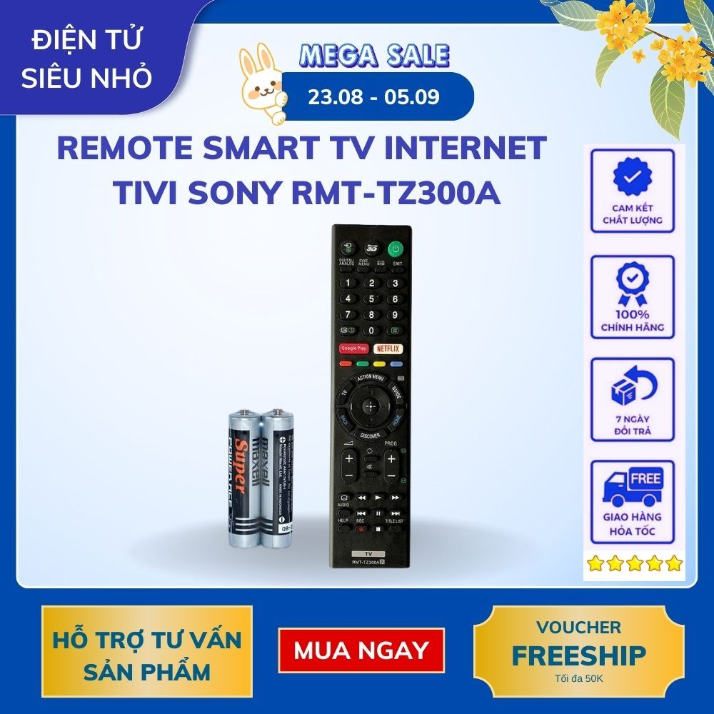 Remote Điều Khiển Dành Cho Smart TV, Internet Tivi SONY RMT-TZ300A ...