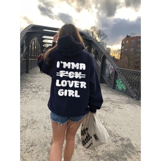 Áo hoodie, áo sweater đôi nam nữ LOVER BOY LOVER GIRL chất cotton cao cấp dày dặn mặc cùng người yêu thu đông [A083]